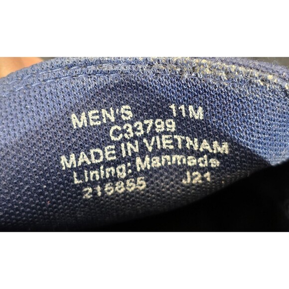 Cole Haan Nantucket 2.0 Penny Loafers Men\'s 11 M Canvas Leather Navy Coastal main image 5